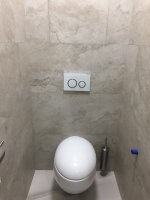 Наши работы: инсталляция подвесного унитаза