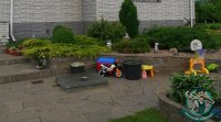 Очистная станция во дворе дома